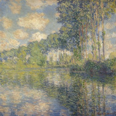 Pappeln an der Epte von Claude Monet